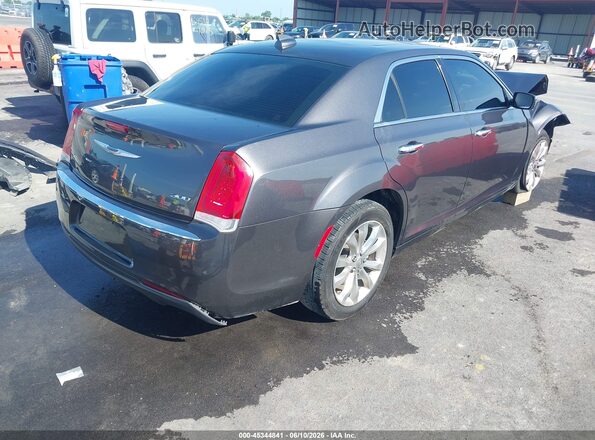 2C3CCAKG9KH569887 2019 CHRYSLER 300 Gray Trasero derecho