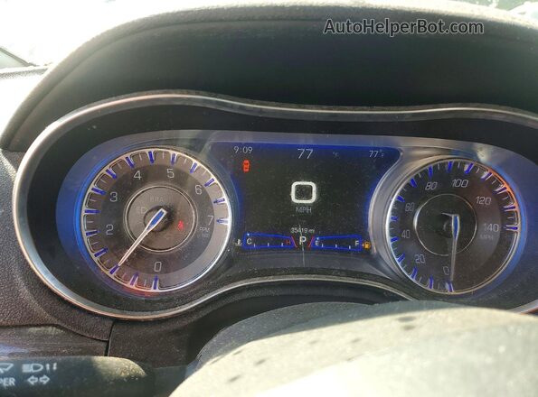 2C3CCARG0KH517571 2019 CHRYSLER 300 Черный Вид щитка приборов