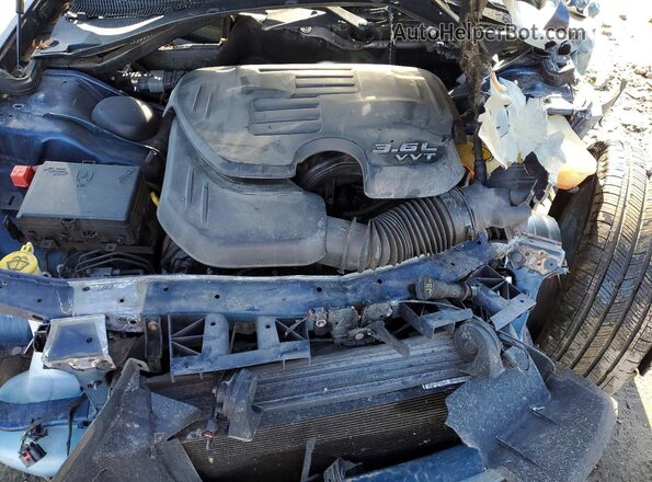 2C3CCARG6GH274159 2016 CHRYSLER 300 Blue Սալոնի հետևի տեսք