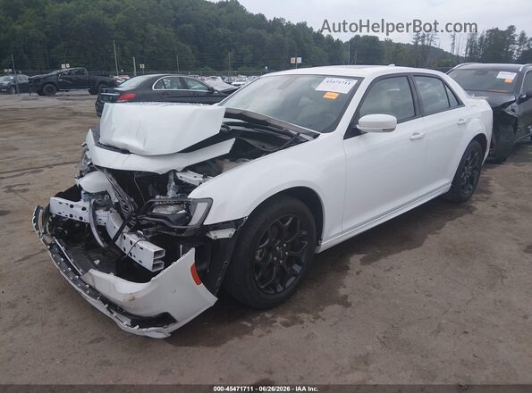 2C3CCASG6PH677682 2023 CHRYSLER 300 White Առջևի ձախ երեք քառորդ տեսարան