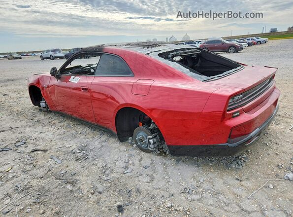 2C3CDBCK5SR210164 2025 DODGE CHARGER Red Հետևի ձախ