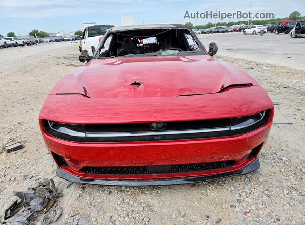 2C3CDBCK5SR210164 2025 DODGE CHARGER Red Դիմացի տեսք