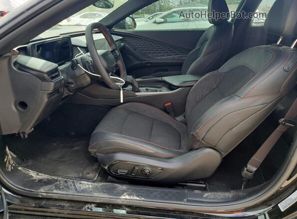 2C3CDBCK6SR543294 2025 DODGE CHARGER Черный Вид салона спереди