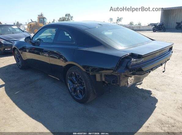 2C3CDBCK8SR550649 2025 DODGE CHARGER Black უკანა მარცხენა