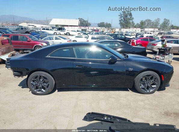 2C3CDBCK8SR550649 2025 DODGE CHARGER Black სალონის 360-გრადუსიანი ხედი