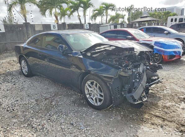 2C3CDBCKXSR538650 2025 DODGE CHARGER Черный Передняя правая четверть