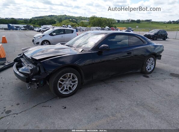 2C3CDBCKXSR560549 2025 DODGE CHARGER Black Передня ліва чверть