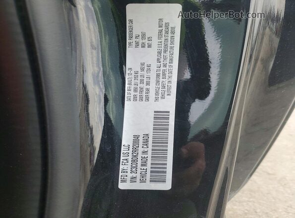 2C3CDBDK2RR208848 2024 DODGE CHARGER Black Vista del compartimento del motor