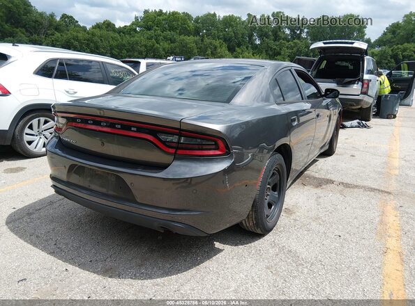 2C3CDXAG4HH544034 2017 DODGE CHARGER Gray უკანა მარჯვენა