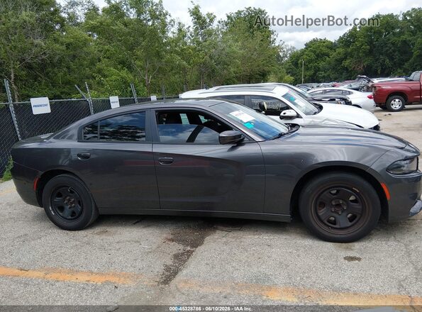 2C3CDXAG4HH544034 2017 DODGE CHARGER Gray უკანა სალონის ხედი