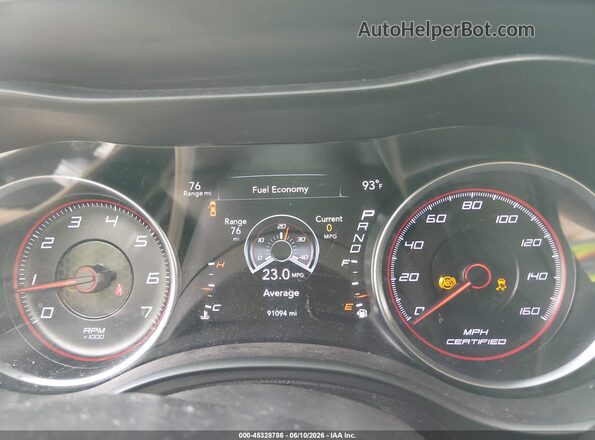 2C3CDXAG4HH544034 2017 DODGE CHARGER Gray უკანა სავარძლების ხედი