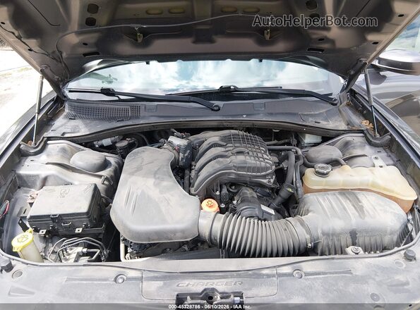 2C3CDXAG4HH544034 2017 DODGE CHARGER Gray უკანა ხედი