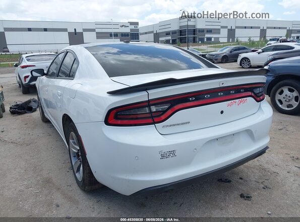 2C3CDXAG7LH111395 2020 DODGE CHARGER White Задня ліва чверть