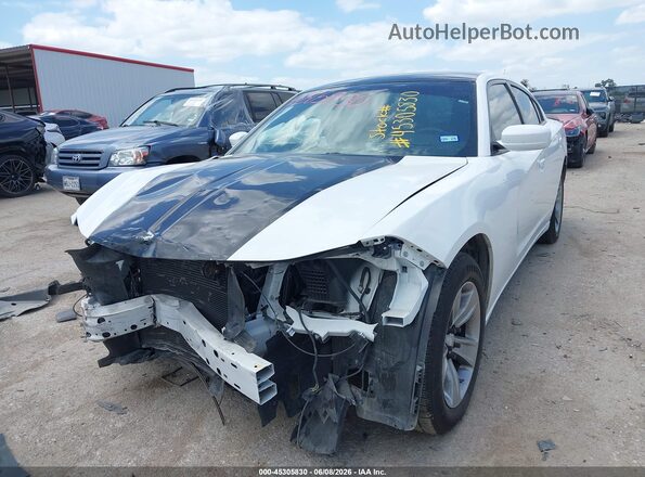 2C3CDXAG7LH111395 2020 DODGE CHARGER White Передня ліва чверть