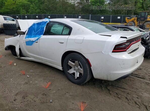 2C3CDXAG8KH513733 2019 DODGE CHARGER White Задня ліва чверть