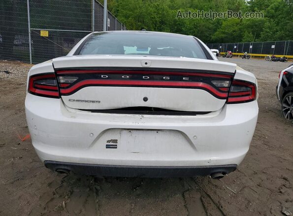 2C3CDXAG8KH513733 2019 DODGE CHARGER White Вид ззаду
