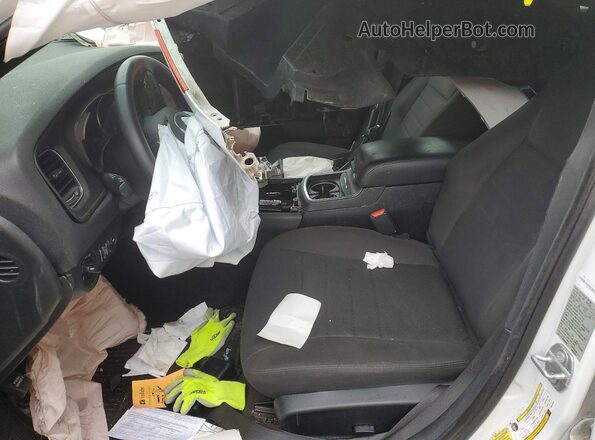2C3CDXAG8KH513733 2019 DODGE CHARGER White Вид салону спереду