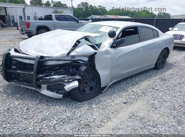 2C3CDXAT1PH583854 2023 DODGE CHARGER Gray წინა მარცხენა ხედი სამი მეოთხედიდან