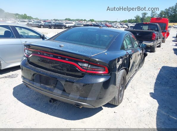 2C3CDXAT3GH356262 2016 DODGE CHARGER Black Задня права чверть