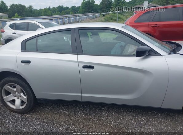 2C3CDXAT3MH664110 2021 DODGE CHARGER Silver Սալոնի հետևի տեսք