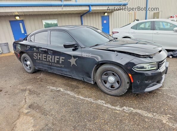 2C3CDXAT5HH632152 2017 DODGE CHARGER Black Front right