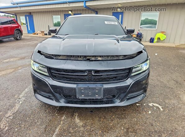 2C3CDXAT5HH632152 2017 DODGE CHARGER Black Front view