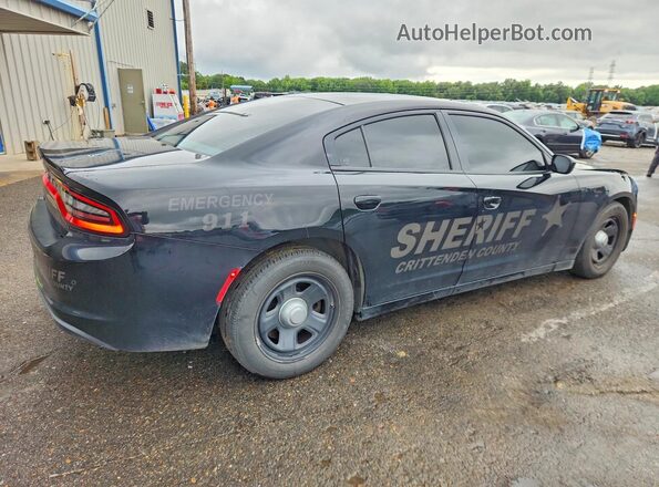 2C3CDXAT5HH632152 2017 DODGE CHARGER Black Rear right