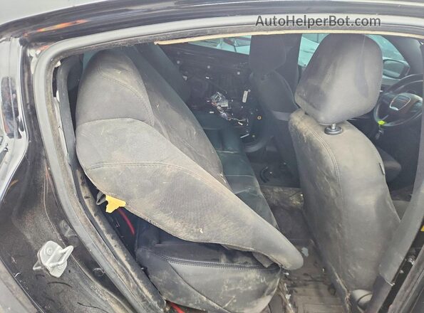 2C3CDXAT5HH632152 2017 DODGE CHARGER Black Rear seats view