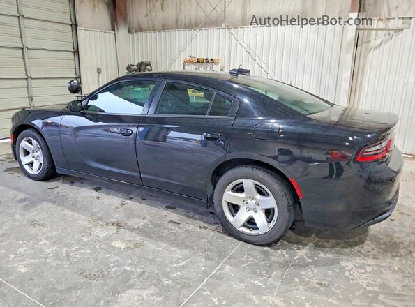 2C3CDXAT6KH645001 2019 DODGE CHARGER Black Задня ліва чверть