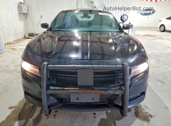 2C3CDXAT6KH645001 2019 DODGE CHARGER Black Вид спереду