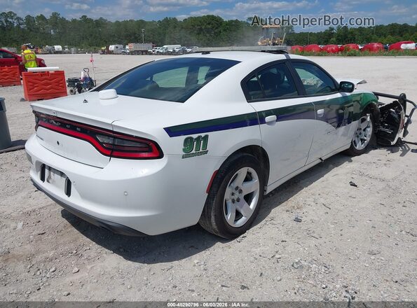2C3CDXAT8JH163211 2018 DODGE CHARGER White უკანა მარჯვენა