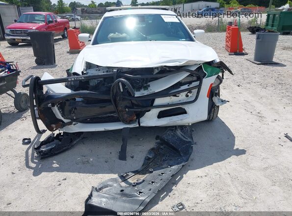 2C3CDXAT8JH163211 2018 DODGE CHARGER White წინა ხედი