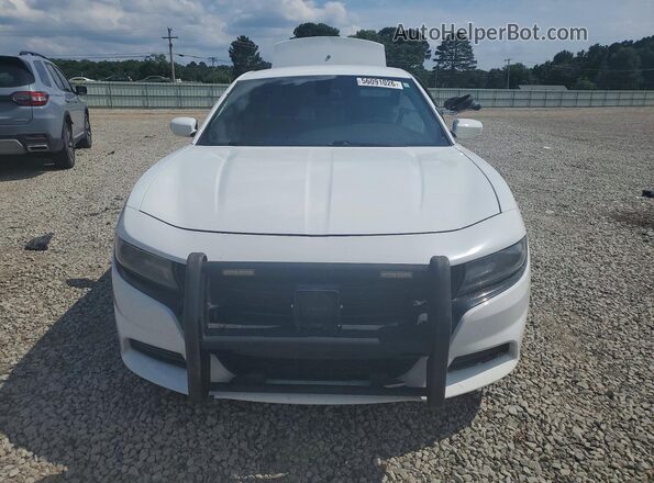 2C3CDXAT8KH558376 2019 DODGE CHARGER White Widok z przodu