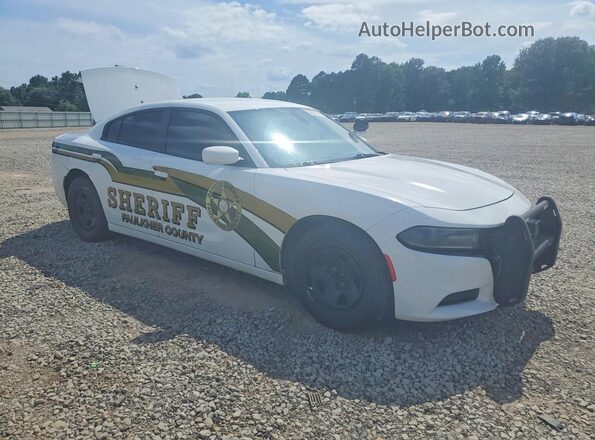 2C3CDXAT8KH558376 2019 DODGE CHARGER White Przód prawy