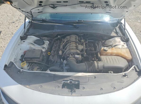 2C3CDXAT8KH558376 2019 DODGE CHARGER White Widok wnętrza z tyłu