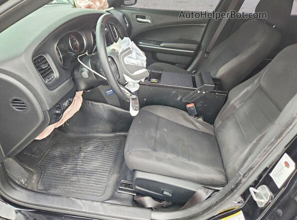 2C3CDXAT8MH527681 2021 DODGE CHARGER Black წინა სალონის ხედი
