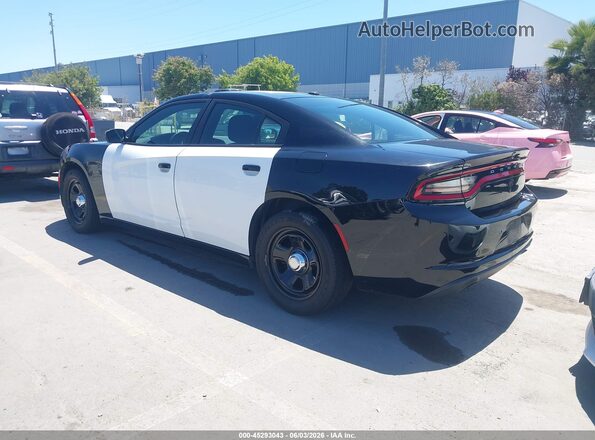2C3CDXATXKH514119 2019 DODGE CHARGER Black უკანა მარცხენა