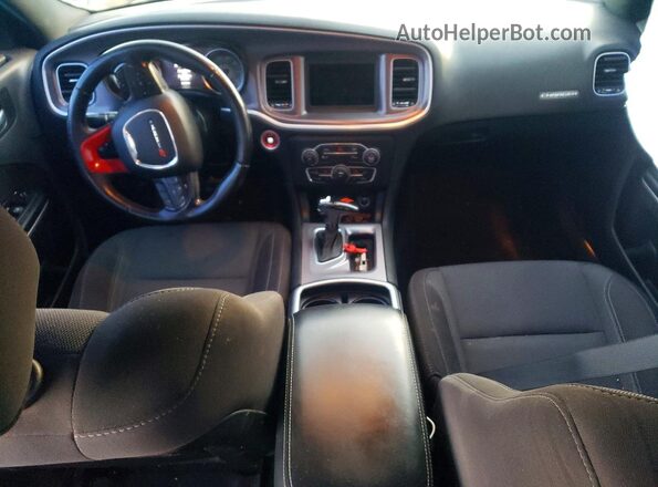 2C3CDXBG0KH664774 2019 DODGE CHARGER Black Вид панелі приладів