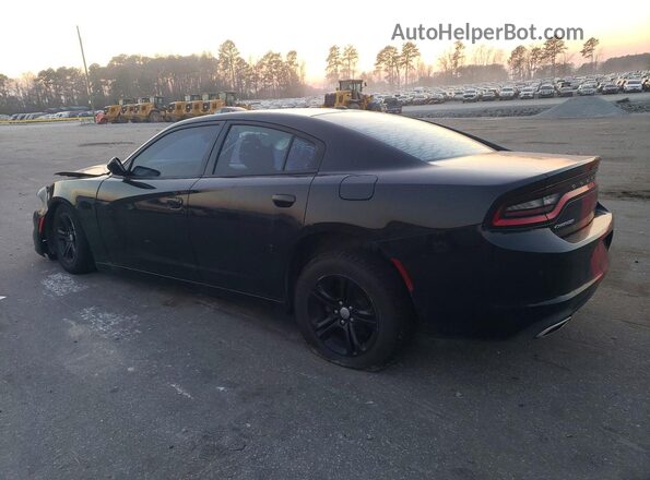 2C3CDXBG0KH664774 2019 DODGE CHARGER Black Задня ліва чверть