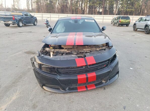 2C3CDXBG0KH664774 2019 DODGE CHARGER Black Вид спереду