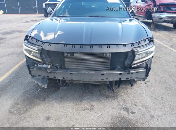 2C3CDXBG0KH717487 2019 DODGE CHARGER Gray Widok z przodu