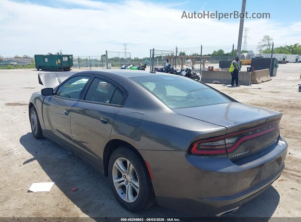 2C3CDXBG0MH632295 2021 DODGE CHARGER Gray Tył lewy