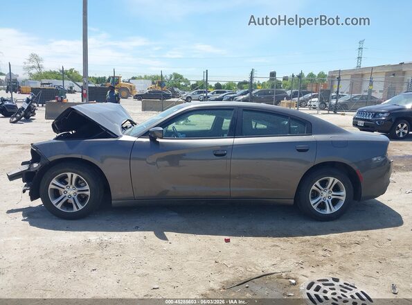 2C3CDXBG0MH632295 2021 DODGE CHARGER Gray Widok wnętrza 360 stopni