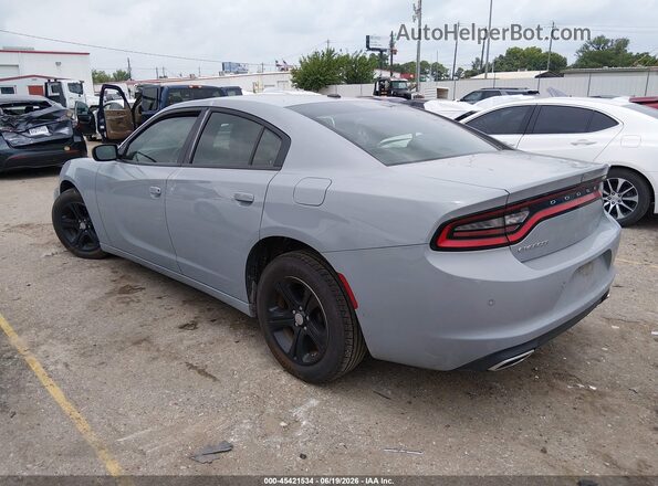 2C3CDXBG0NH109814 2022 DODGE CHARGER Silver Հետևի ձախ