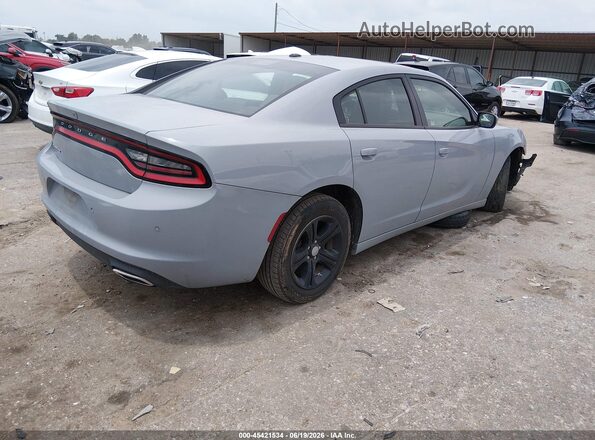 2C3CDXBG0NH109814 2022 DODGE CHARGER Silver Հետևի աջ