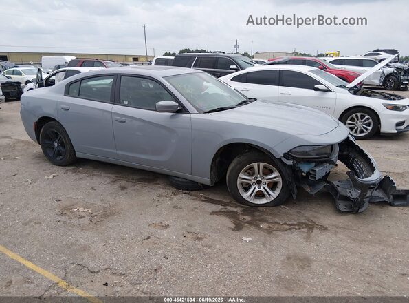 2C3CDXBG0NH109814 2022 DODGE CHARGER Silver Սալոնի 360 աստիճան տեսք
