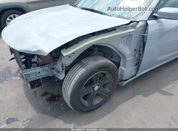 2C3CDXBG0NH118965 2022 DODGE CHARGER Gray Widok z przodu