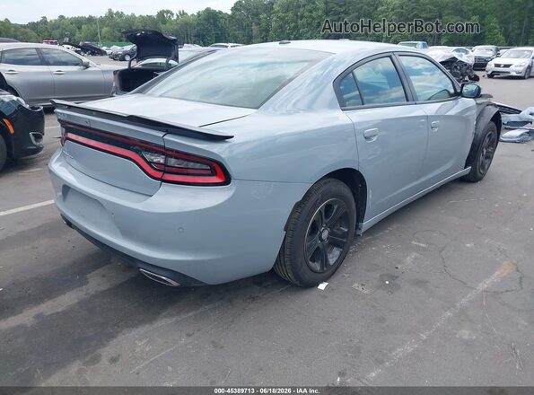 2C3CDXBG0NH118965 2022 DODGE CHARGER Gray Tył prawy