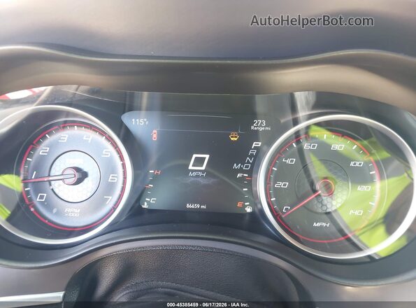 2C3CDXBG0NH126242 2022 DODGE CHARGER Red Вид задніх сидінь