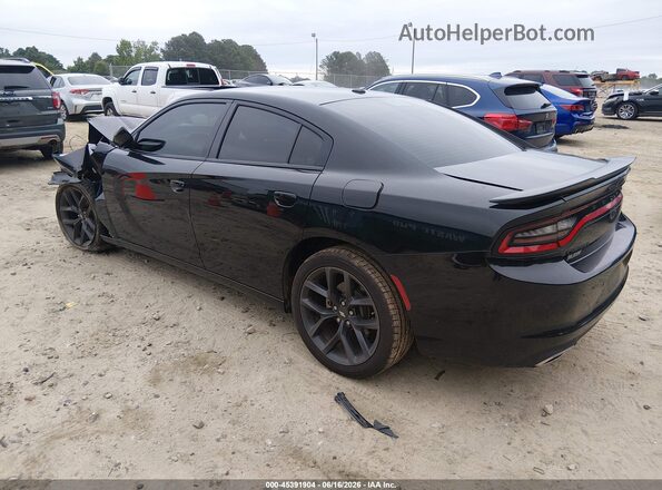 2C3CDXBG0NH153442 2022 DODGE CHARGER Black უკანა მარცხენა